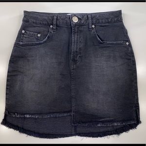 One Teaspoon 2020 Raw Hem High-Rise Skirt